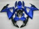 Kit Carénages Complet Suzuki GSXR 600 / 750 K6 2006-2007 - Bleu Noir Kit Carénages Complet Suzuki GSXR 600 / 750 K6 2006-2007 - Bleu Noir