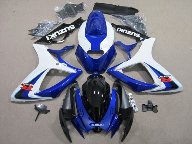 Kit Carénages Complet Suzuki GSXR 600 K6 2006-2007 - Bleu Blanc