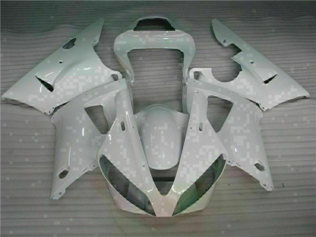 Kit Carénages Complet Yamaha R1 2000-2001 - Blanc Kit Carénages Complet Yamaha R1 2000-2001 - Blanc