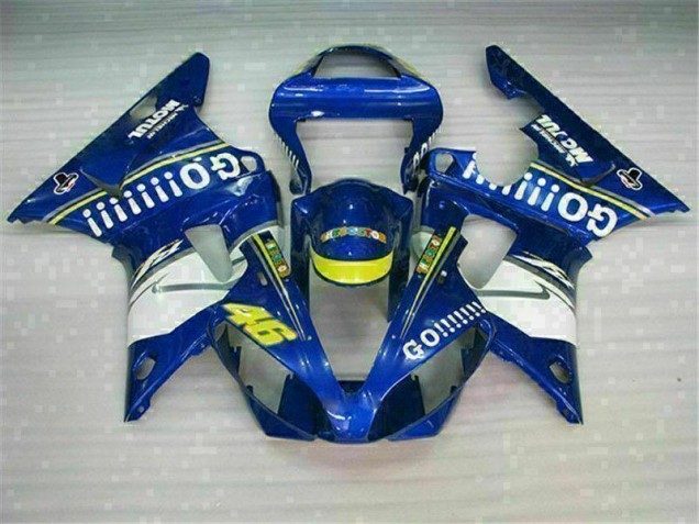 Kit Carénages Complet Yamaha R1 2000-2001 - Bleu Kit Carénages Complet Yamaha R1 2000-2001 - Bleu