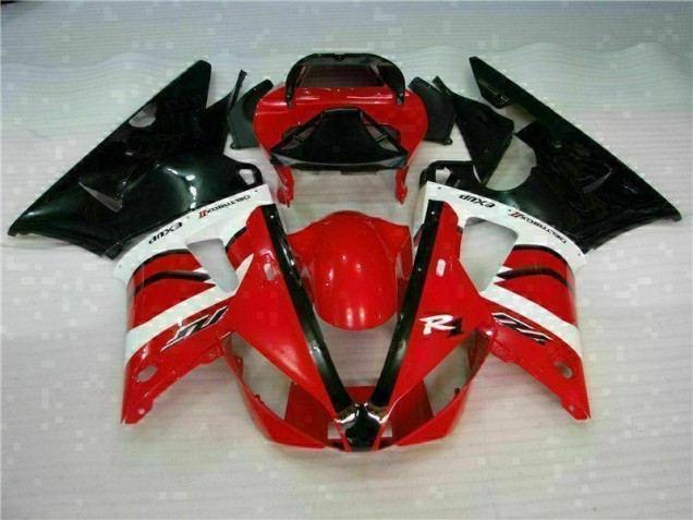 Kit Carénages Complet Yamaha R1 2000-2001 - Rouge Kit Carénages Complet Yamaha R1 2000-2001 - Rouge
