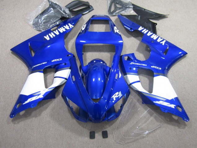 Kit Carénages Complet Yamaha R1 2002-2003 - Bleu Blanc Kit Carénages Complet Yamaha R1 2002-2003 - Bleu Blanc