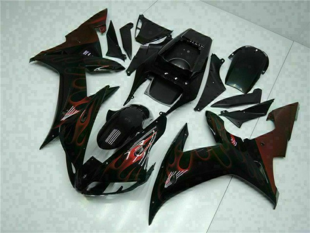 Kit Carénages Complet Yamaha R1 2002-2003 - Noir Kit Carénages Complet Yamaha R1 2002-2003 - Noir