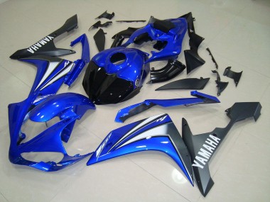 Kit Carénages Complet Yamaha R1 2007-2008 - Bleu Blanc