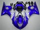 Kit Carénages Complet Yamaha R6 2003-2005 - Bleu Blanc Kit Carénages Complet Yamaha R6 2003-2005 - Bleu Blanc