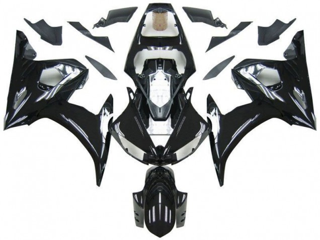 Kit Carénages Complet Yamaha R6 2003-2005 - Noir Kit Carénages Complet Yamaha R6 2003-2005 - Noir