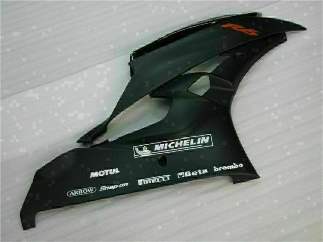Kit Carénages Complet Yamaha R6 2006-2007 - Noir Kit Carénages Complet Yamaha R6 2006-2007 - Noir
