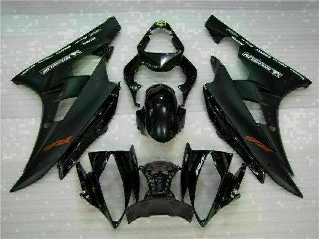 Kit Carénages Complet Yamaha R6 2006-2007 - Noir Kit Carénages Complet Yamaha R6 2006-2007 - Noir