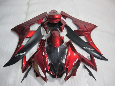 Kit Carénages Complet Yamaha R6 2006-2007 - Rouge