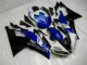 Kit Carénages Complet Yamaha R6 2008-2016 - Bleu Noir Kit Carénages Complet Yamaha R6 2008-2016 - Bleu Noir