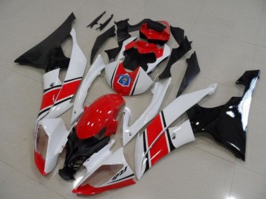Kit Carénages Complet Yamaha R6 2008-2016 - Rouge Blanc Noir