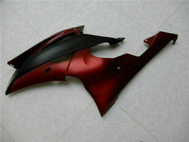 Kit Carénages Complet Yamaha R6 2008-2016 - Rouge Noir Kit Carénages Complet Yamaha R6 2008-2016 - Rouge Noir