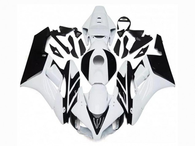 Kit Carénages Honda CBR 1000 RR 2004-2005 - Blanc Noir Kit Carénages Honda CBR 1000 RR 2004-2005 - Blanc Noir