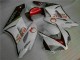 Kit Carénages Honda CBR 1000 RR 2004-2005 - Blanc Rouge Kit Carénages Honda CBR 1000 RR 2004-2005 - Blanc Rouge