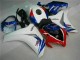 Kit Carénages Honda CBR 1000 RR 2008-2011 - Blanc Bleu