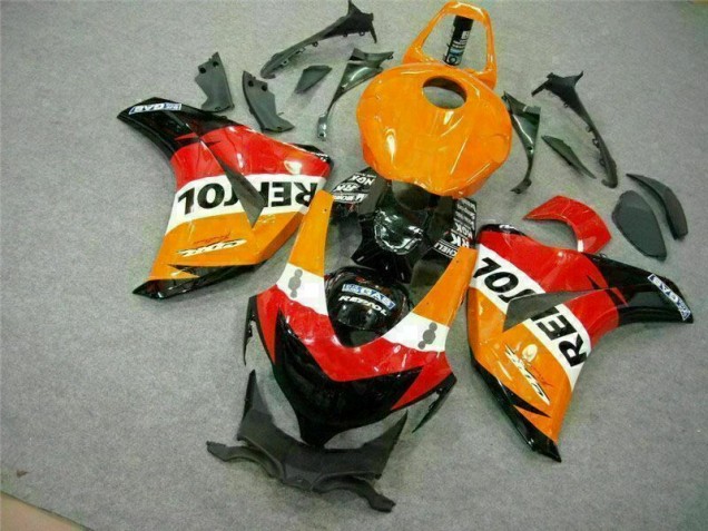 Kit Carénages Honda CBR 1000 RR 2008-2011 - Orange Repsol Kit Carénages Honda CBR 1000 RR 2008-2011 - Orange Repsol