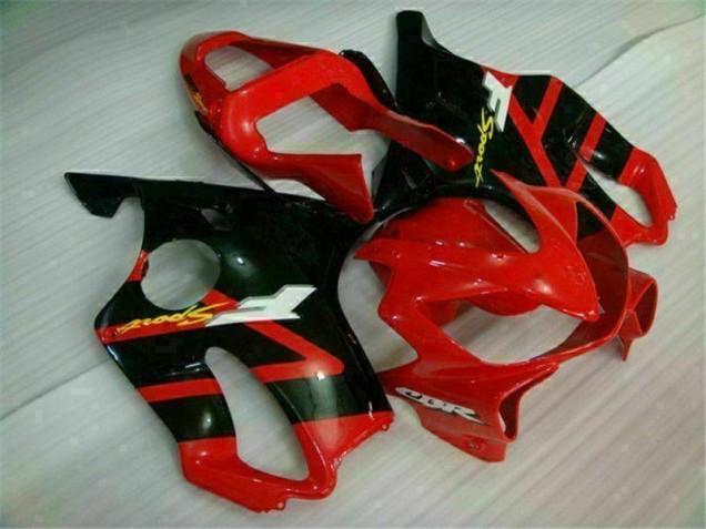Kit Carénages Honda CBR 600 F4i 2001-2003 - Rouge Noir Kit Carénages Honda CBR 600 F4i 2001-2003 - Rouge Noir
