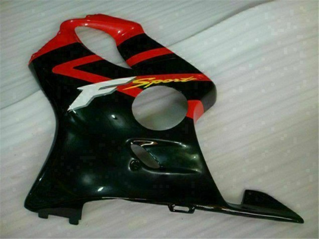 Kit Carénages Honda CBR 600 F4i 2001-2003 - Rouge Noir Kit Carénages Honda CBR 600 F4i 2001-2003 - Rouge Noir