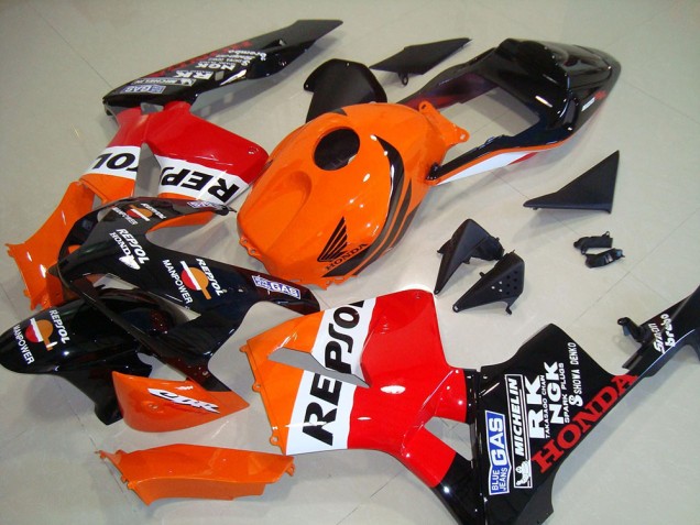 Kit Carénages Honda CBR 600 RR 2003-2004 - Repsol Kit Carénages Honda CBR 600 RR 2003-2004 - Repsol
