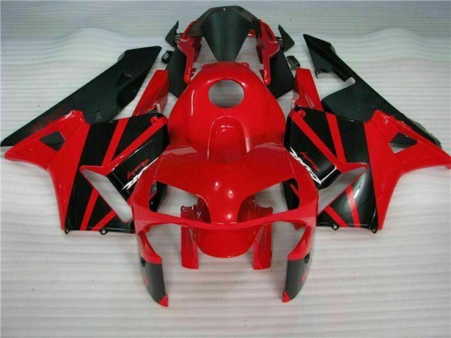 Kit Carénages Honda CBR 600 RR 2003-2004 - Rouge Noir Kit Carénages Honda CBR 600 RR 2003-2004 - Rouge Noir