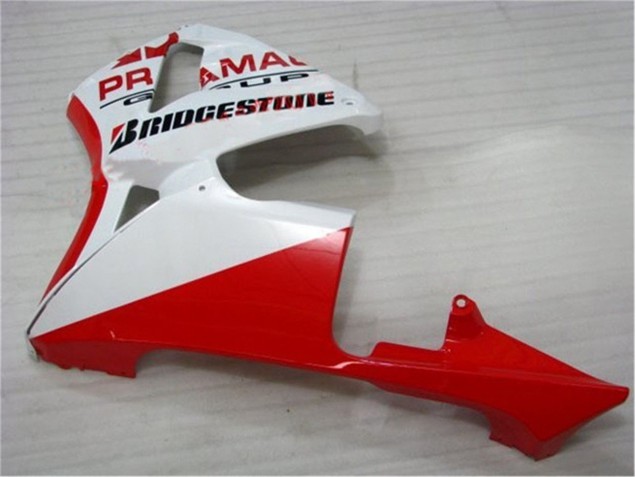 Kit Carénages Honda CBR 600 RR 2005-2006 - Rouge Blanc