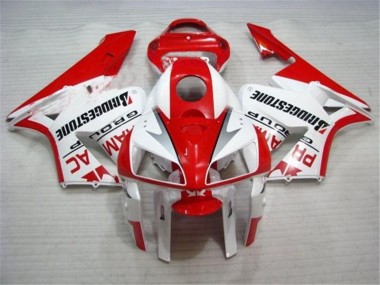 Kit Carénages Honda CBR 600 RR 2005-2006 - Rouge Blanc