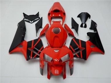 Kit Carénages Honda CBR 600 RR 2005-2006 - Rouge Noir