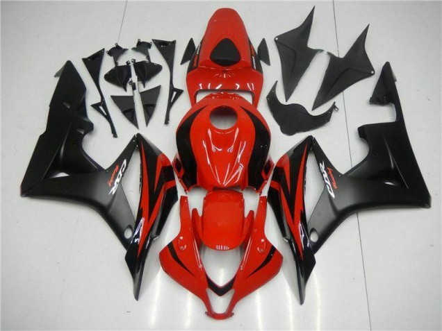 Kit Carénages Honda CBR 600 RR 2007-2008 - Noir Rouge Kit Carénages Honda CBR 600 RR 2007-2008 - Noir Rouge