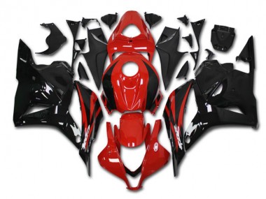 Kit Carénages Honda CBR 600 RR 2009-2012 - Rouge Noir