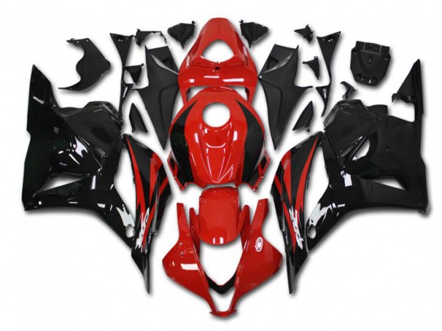 Kit Carénages Honda CBR 600 RR 2009-2012 - Rouge Noir Kit Carénages Honda CBR 600 RR 2009-2012 - Rouge Noir