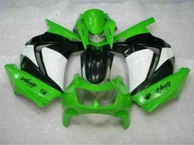 Kit Carénages Kawasaki EX250 2008-2012 - Vert Noir Ninja