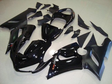 Kit Carénages Kawasaki ZX6R 2005-2006 - Noir