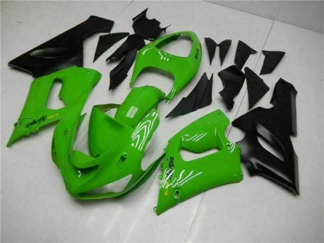 Kit Carénages Kawasaki ZX6R 2005-2006 - Vert Kit Carénages Kawasaki ZX6R 2005-2006 - Vert