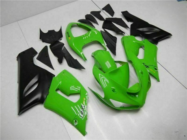 Kit Carénages Kawasaki ZX6R 2005-2006 - Vert Kit Carénages Kawasaki ZX6R 2005-2006 - Vert