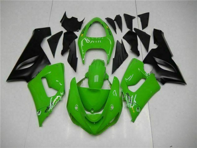 Kit Carénages Kawasaki ZX6R 2005-2006 - Vert Kit Carénages Kawasaki ZX6R 2005-2006 - Vert