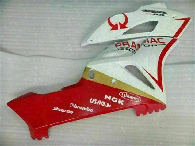 Kit Carénages & Plastique Honda CBR 1000 RR 2004-2005 - Blanc Rouge