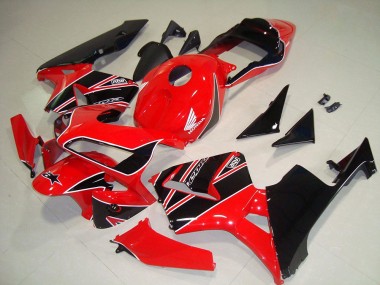 Kit Carénages & Plastique Honda CBR 600 RR 2003-2004 - Rouge Noir