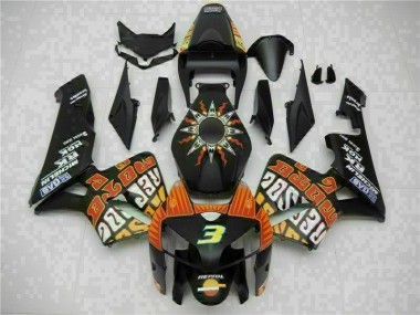 Kit Carénages & Plastique Honda CBR 600 RR 2005-2006 - Noir