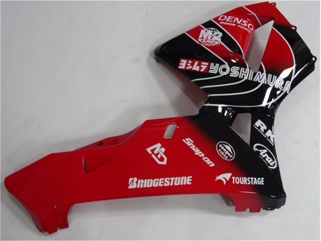Kit Carénages & Plastique Honda CBR 600 RR 2005-2006 - Rouge Noir Kit Carénages & Plastique Honda CBR 600 RR 2005-2006 - Rouge Noir