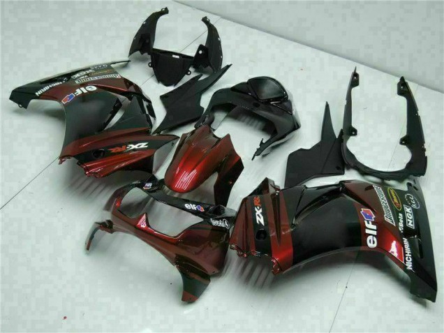 Kit Carénages & Plastique Kawasaki EX250 2008-2012 - Noir Kit Carénages & Plastique Kawasaki EX250 2008-2012 - Noir