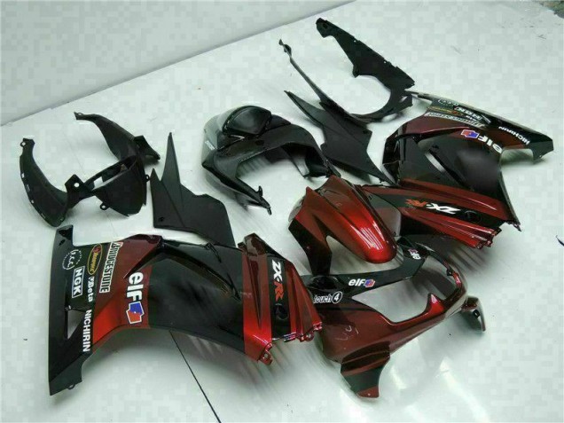 Kit Carénages & Plastique Kawasaki EX250 2008-2012 - Noir Kit Carénages & Plastique Kawasaki EX250 2008-2012 - Noir