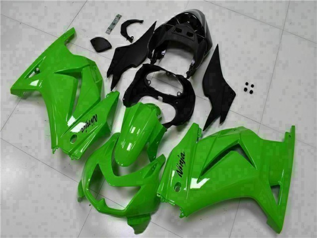 Kit Carénages & Plastique Kawasaki EX250 2008-2012 - Vert Noir Ninja Kit Carénages & Plastique Kawasaki EX250 2008-2012 - Vert Noir Ninja