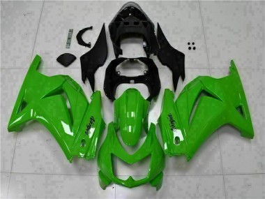 Kit Carénages & Plastique Kawasaki EX250 2008-2012 - Vert Noir Ninja