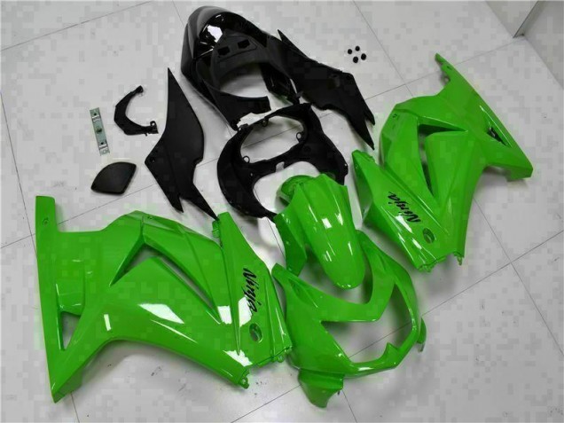 Kit Carénages & Plastique Kawasaki EX250 2008-2012 - Vert Noir Ninja Kit Carénages & Plastique Kawasaki EX250 2008-2012 - Vert Noir Ninja