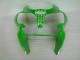 Kit Carénages & Plastique Kawasaki ZX6R 2000-2002 - Vert Noir Kit Carénages & Plastique Kawasaki ZX6R 2000-2002 - Vert Noir