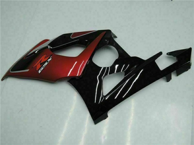 Kit Carénages & Plastique Suzuki GSXR 1000 K5 2005-2006 - Rouge Noir Kit Carénages & Plastique Suzuki GSXR 1000 K5 2005-2006 - Rouge Noir