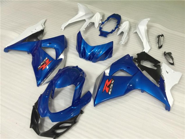 Kit Carénages & Plastique Suzuki GSXR 1000 K9 2009-2016 - Bleu Blanc Kit Carénages & Plastique Suzuki GSXR 1000 K9 2009-2016 - Bleu Blanc