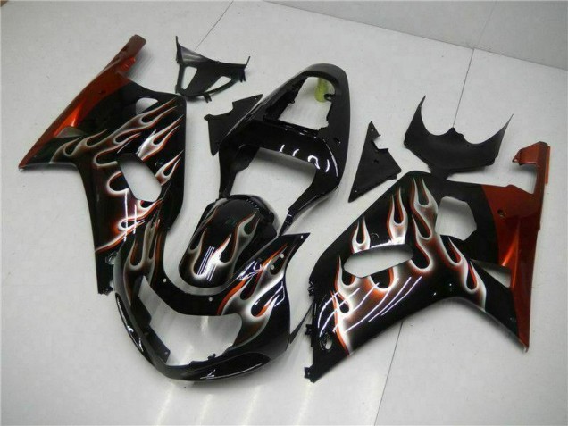 Kit Carénages & Plastique Suzuki GSXR 600 / 750 K1 K2 K3 2001-2003 - Noir Kit Carénages & Plastique Suzuki GSXR 600 / 750 K1 K2 K3 2001-2003 - Noir