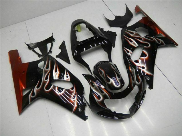Kit Carénages & Plastique Suzuki GSXR 600 / 750 K1 K2 K3 2001-2003 - Noir Kit Carénages & Plastique Suzuki GSXR 600 / 750 K1 K2 K3 2001-2003 - Noir