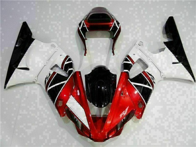 Kit Carénages & Plastique Yamaha R1 2000-2001 - Rouge Kit Carénages & Plastique Yamaha R1 2000-2001 - Rouge